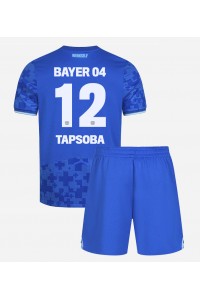 Bayer Leverkusen Edmond Tapsoba #12 Babyklær Tredje Fotballdrakt til barn 2025-26 Korte ermer (+ Korte bukser)